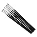 7pcs Nail Art Painting Acrylic UV Gel Salon Pen Flat Brush Kit Set Dotting Tool