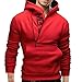Produktbild LANSKIRT Slim fit Halfzip Jacke Kapuze Hoodie Sweatshirt Kapuzenpullover Sweatjacke