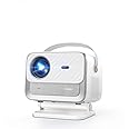YABER V12 Projector with WiFi6 and Bluetooth 5.2, 700 ANSI 1080P Outdoor Movie Projector, 20W Speakers, Auto Focus & Keystone, Smart Home Theater Projector with Apps [Netflix Licensed/Dolby Audio]