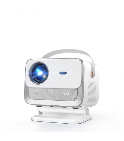 YABER Pro V7 9500L 5G WiFi Bluetooth Projector, Native 1080P 4K