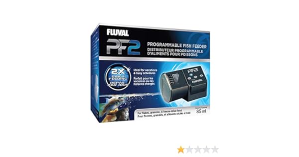 Fluval Pf2 Programmable Fish Feeder 85ml Amazon Co Uk Pet Supplies