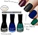 Aroma Care Velvet Matte Nail Polish Black, Blue and Green Colors ( 14.9 ml per bottle) RS.299.00