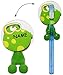 Produktbild Zahnbürstenhalter -  lustiger Frosch  - incl. Name - mit Saugnapf - für die Zahnbürste - Halter / Halterung - Badezimmer Bad - für Kinder Baby & Erwachsene ..