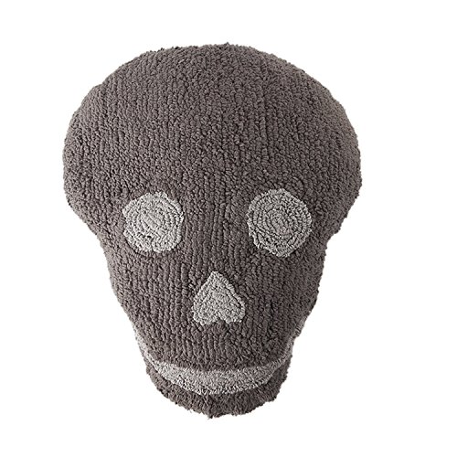 Cushion Skull Dark Grey - Light Grey