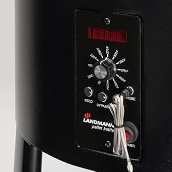 Landmann Pellet Kettle 58cm Grill Schwarz