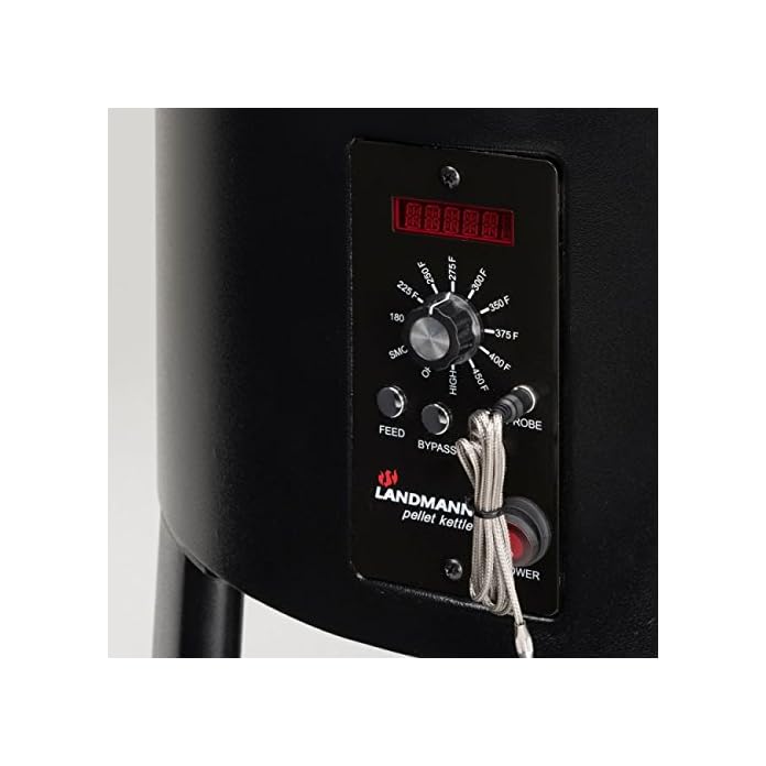 Landmann Pellet Kettle 58cm Grill Schwarz