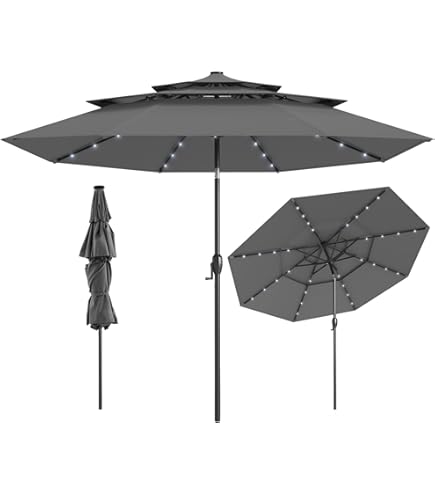 COSTWAY 23 kg parasolstandaard met wieltjes, diameter 52 cm, ronde parasolvoet, balkonparasolstandaard voor 38/48 mm stangen, parasolvoet COSTWAY 23 kg parasolstandaard met wieltjes, diameter 52 cm, ronde parasolvoet, balkonparasolstandaard voor 38/48 mm stangen, parasolvoet