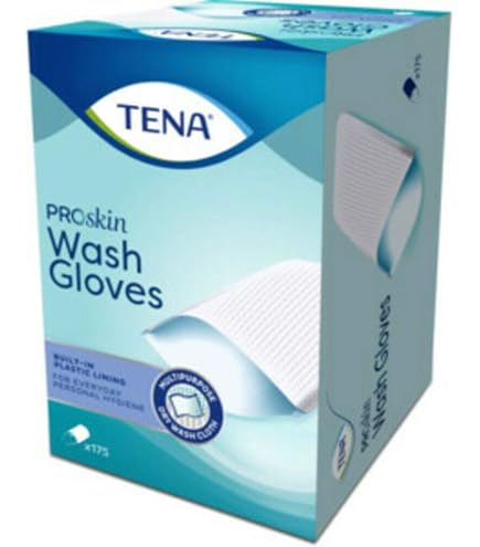 Lot De 200 Gants De Toilette Jetables Gaufrés Très Doux - Blanc 350 Gsm, Idéal Hygiène Quotidienne Et Délicate