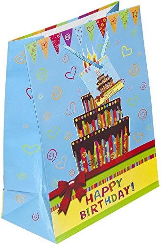 10 Geschenktaschen mit verschiedenen Motiven, groß - 2