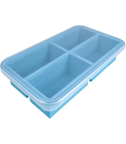 Bangp Plateau De Congélation En Silicone Léger Avec Couvercle, Moule à