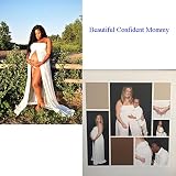 Modern schwangere Frauen Fotografie Stützen, Maternity Gown Split Front Foto Shoot Kleid, Maternity Photographic Röcke by TrivingTech - 5