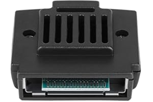 Tangxi Jumper Pack per N64, Sostituzione Console di espansione Porta Jumper Pak Cover Nera