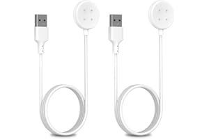 Tuocal 2 Pack Charger Compatible with Google Pixel Watch 2 Charger, Replacement USB Charger Stand Adapter Charge Cord Cable 3.3ft for Google Pixel Watch 2