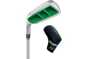 MAZEL Mens Golf Chipper 35 45 55 60 Degree Black Head Left Right Handed Stainless Steel 35"