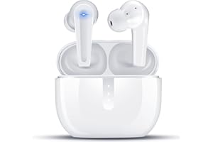 Eisreho Auriculares Inalambricos Bluetooth, Auriculares Bluetooth 5.3 HD Estéreo con 4 ENC Micró, 48H In Ear Auriculares, Control Táctil, IP7 Impermeable para Gimnasio Deporte Trabajo