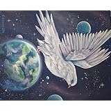 Acrylgemälde FRIEDENSBOTE 40cm x 50cm ORIGINAL