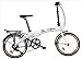 Produktbild Ecosmo 20AF09W Citybike / Fahrrad, 50,8 cm, leicht, Legierung, klappbar, 12 kg