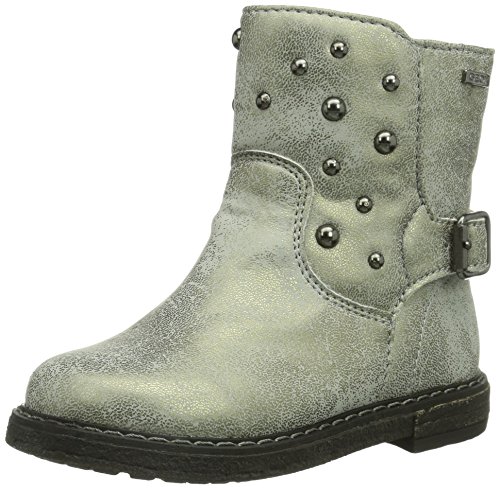 Geox B44D6B000KNC1006, Baby-Girls Boots, Grey (Greyc1006), 5.5 Child UK