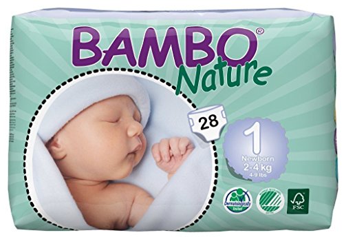 Preisvergleich Produktbild Bambo Nature Windeln, New Born Größe 1 28S