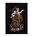 eCraftIndia Lord Krishna & Radha Satin Matt Texture Framed UV Art Painting RS.295.00