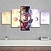 Produktbild Whian 5 Stück/Set Comic-Anime DIY Art Ölgemälde Auf Leinwandbild Kunstdruck Wandbild Für Home Office Dekorationen Naruto 25/20/15x10CM Frame