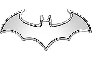 SKS Distribution® adhesivo de acero inoxidable de alta calidad para de Batman para coche.