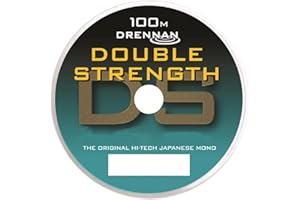 Drennan Double Strength Mono 100 Metres Brown Fishing Line