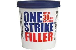 18 x Everbuild ONE STRIKE fyllmedel och dekorera diverse dekorerande fyllmedel - 250 ml