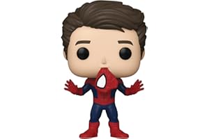 Funko Pop! Marvel: Spider-Man No Way Home - The Amazing Spider-Man Unmasked PX winylowa figurka, wielobarwny, Standard