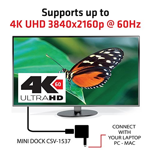 Club3D USB Type C to DP 1.2 + Charging Mini Dock reviews Club3D USB Type C to DP 1.2 + Charging Mini Dock