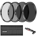 El kit incluye: (1) 67MM Filtro densidad neutra ND2 /ND 4 /ND 8 / ND16 (1) pluma lente, (1)bolsa de filtro