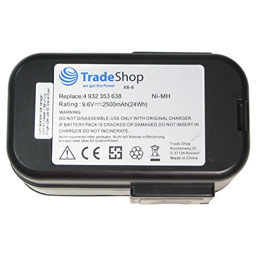 Hochleistungs Ni-MH Akku, 9,6V / 2100mAh ersetzt 4932353638 4932366429 B9.6 BX9.6 BXS9.6 MX9.6 für Atlas Copco PCS6T PES 9.6T PES9.6 - 4