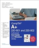 Image de Comp TIA A + 220-801 and 220-802 Authorized Cert Guide and Simulator Library
