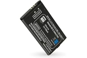 SUPER SMASH MEDIA SuperSmashMedia® - 1750mAh Replacement Battery Pack Kit for Nintendo 3DS XL/NEW 3DS XL Console with Screwdriver Included