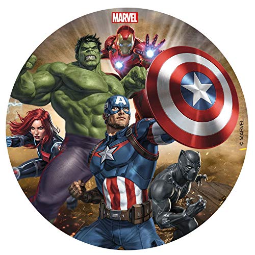 Preisvergleich Produktbild Generique - Avengers Zuckerplatte, 16 cm
