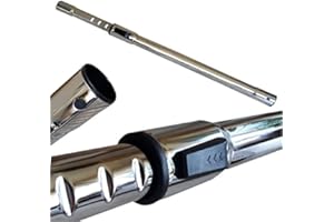 daniplus© Tube télescopique pour aspirateur 35 mm/980 mm de long compatible avec Siemens, Bosch, Miele, etc.