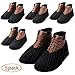 Produktbild YOUTU Anti-Rutsch Schuhüberzieher,überschuhe überzieher Schuhüberzieher Shoe Cover Hülle,wiederverwendbar überschuhe Staubfrei,Für die meisten erwachsenen, unisex (5 Paare)