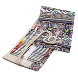 Dimensión: 46 * 20 cm para 36 lápices de colores o pluma, pincel. Cordel de 52 cm está disponible según su cantidad de bolígrafo.