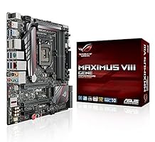 Asus ROG Maximus VIII Gene Gaming Mainboard Sockel 1151 (mATX, Intel Z170, 4x DDR4-Speicher, USB 3.1, M.2 Schnittstelle)