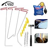 [ Unterschiedliche Form ] Tools Enthält 4 verschiedene Formen Hagelstange für alle Arten von Beule Reparaturen.