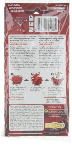 Dekoback Zucker-Muffinaufleger Cars, 2er Pack (2 x 21 g) - 9