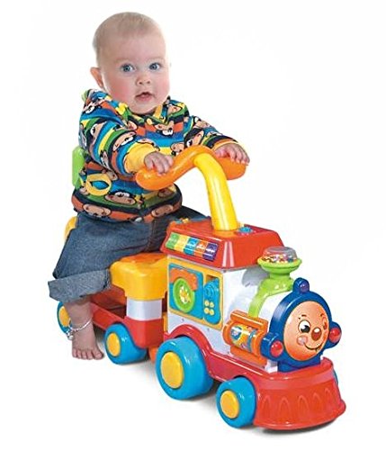 Babyrutscher Lauflernhilfe Eisenbahn Rutscherfahrzeug Lokomotive Musik #1376 - 8