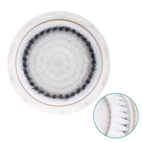 Spazzola di ricambio Sonic Spazzola di ricambio, testine di ricambio per Beauty Nymph CS1203 Sonic Spazzola per la pulizia del viso (Black)