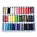 Produktbild Generic 39 sortierte Farbe 200 Yards Pro Einheit Polyester Nã¤hgarn Spool Set + Eine Reihe von Hochwertigen manuellen Nã¤hwerkzeuge