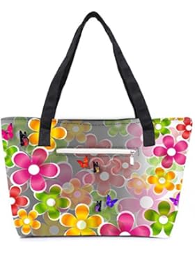 Snoogg , Damen Umhängetasche mehrfarbig mehrfarbig