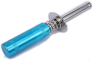Glow Plug Ignitor Nitro glühkerzen Starter unterstützen AA-Batterien für 1/10 unterstützen AA-Batterien für RC Auto Buggy Truck Modell Flugzeug, blau