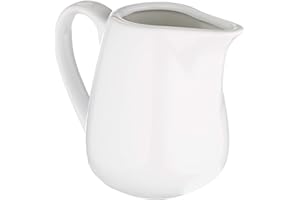 Tognana Vesuvio Pot à Lait, Porcelaine, Blanc, 250 CC