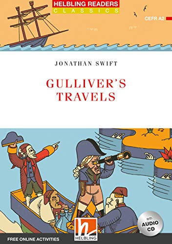 Gulliver's travels Level A2 Helbling readers red series Classics Con CD Audio Con espansione online