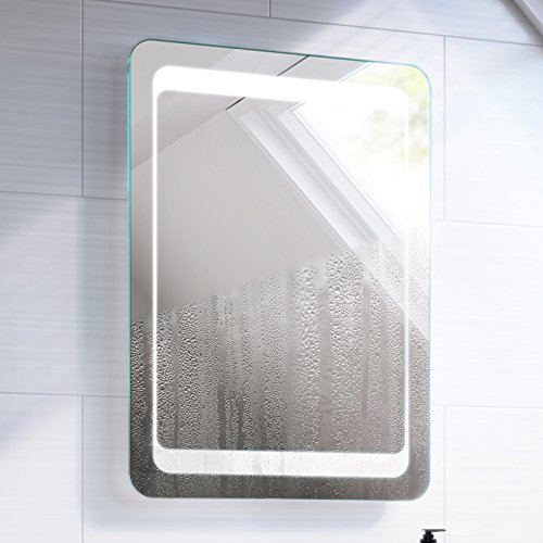 700 x 500 mm Illuminated LED Bathroom Mirror Light with Sensor + Demister ML2111