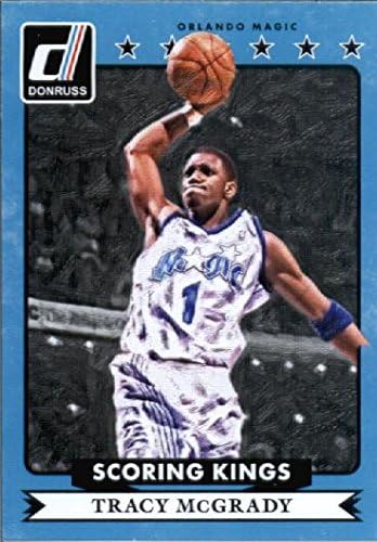 2014 /15 Donruss Scoring Kings Basketball Card #19 Tracy McGrady Orlando Magic